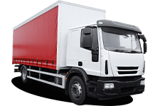 Car Hire Smethwick - 18 Tonne Curtain Side Truck - Truck hire Smethwick